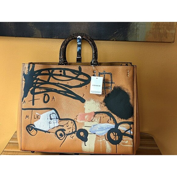 Coach X Jean-Michel Basquiat Rogue 39 limited edition NWT - Picture 7 of 15